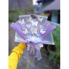 Buket Butterfly Purple